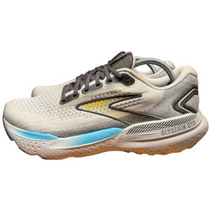 Brooks Glycerin GTS 21 Men 11.5 Sneakers Coconut Forged Iron Yellow Running Shoe